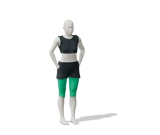 Animation of Sideways walking